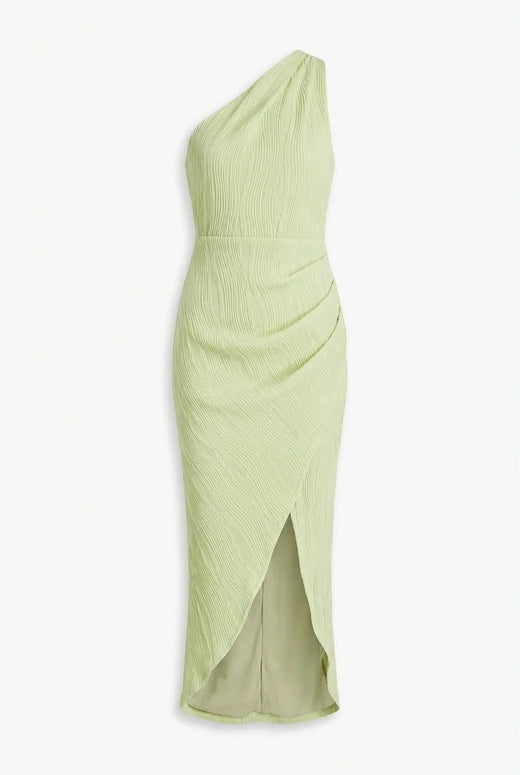 Avoria | Women’s One Shoulder Midi Dress for Weddings and Events
