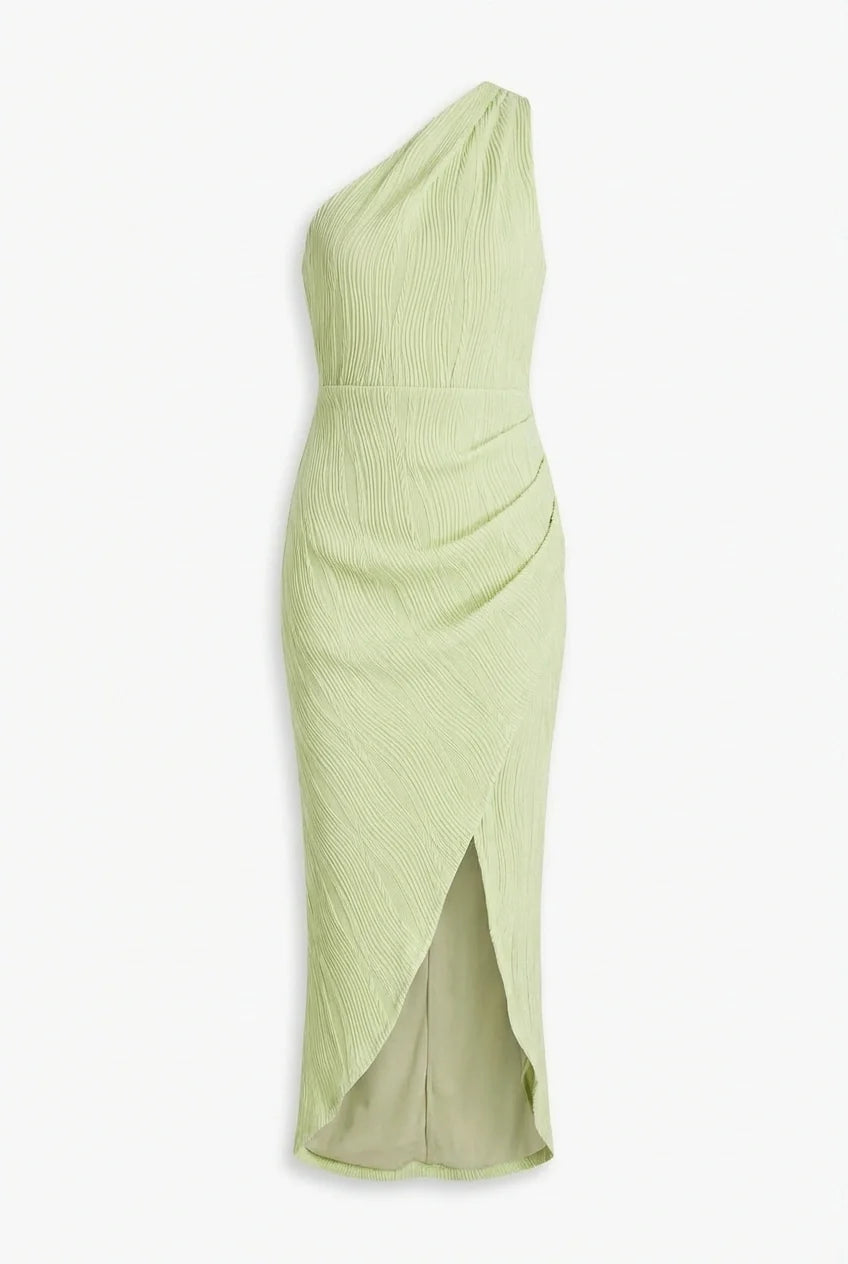 Avoria | Women’s One Shoulder Midi Dress for Weddings and Events